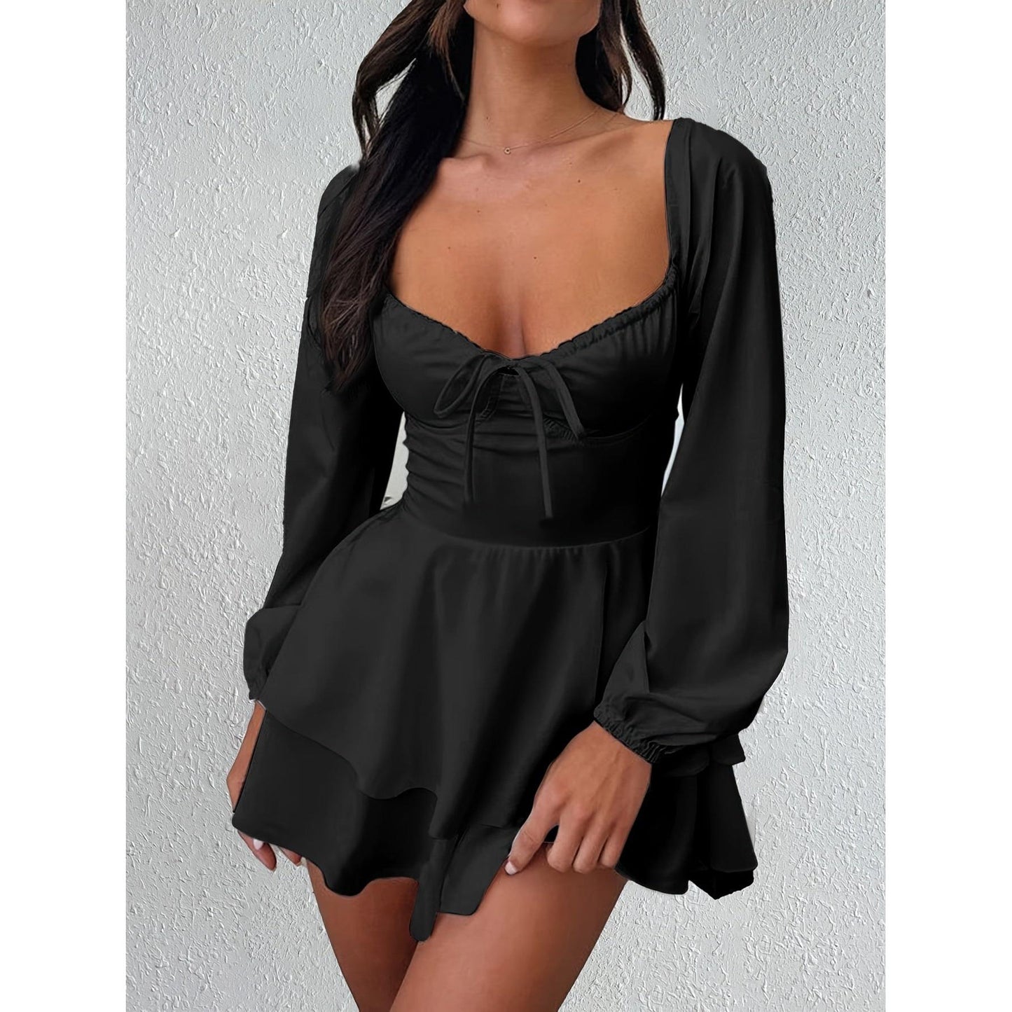 Elisa Zomerjumpsuit Dames – Backless Design met Mouwen