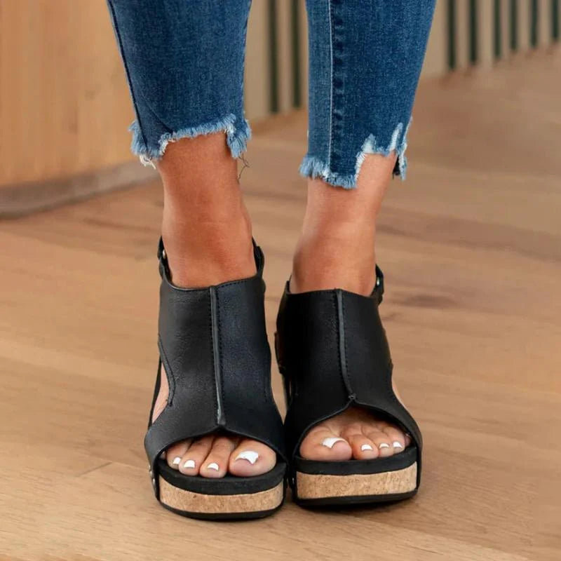 Amara Orthopedische Leren Dames Sandalen