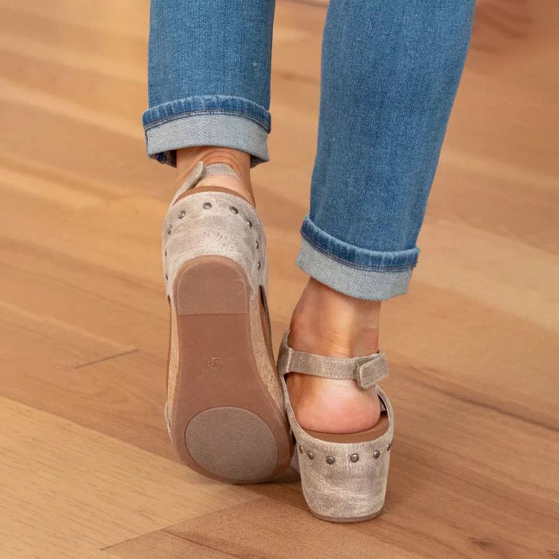  Orthopedische Leren Dames Sandalen met Extra Support-5