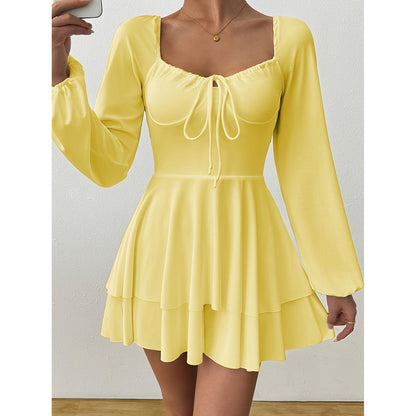 Elisa Zomerjumpsuit Dames – Backless Design met Mouwen
