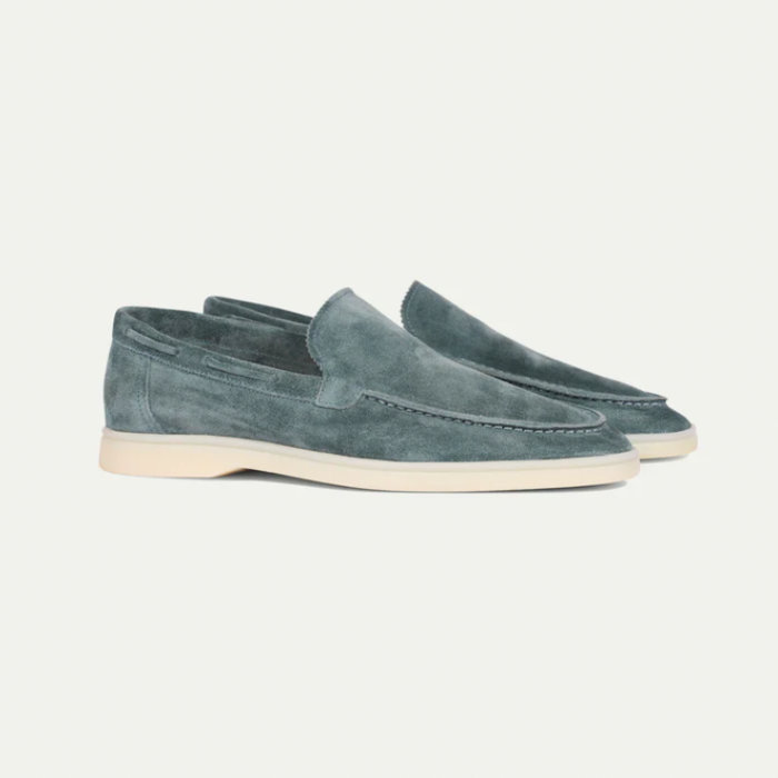 Luxe Suède Loafers Heren Zwart - Comfortabele Instaploafers voor Mannen-6