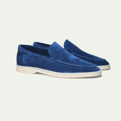 Luxe Suède Loafers Heren Zwart - Comfortabele Instaploafers voor Mannen-4