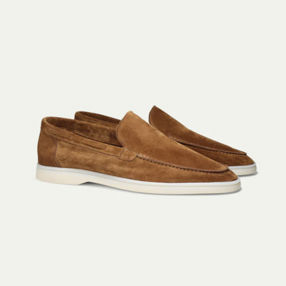 Luxe Suède Loafers Heren Zwart - Comfortabele Instaploafers voor Mannen-3