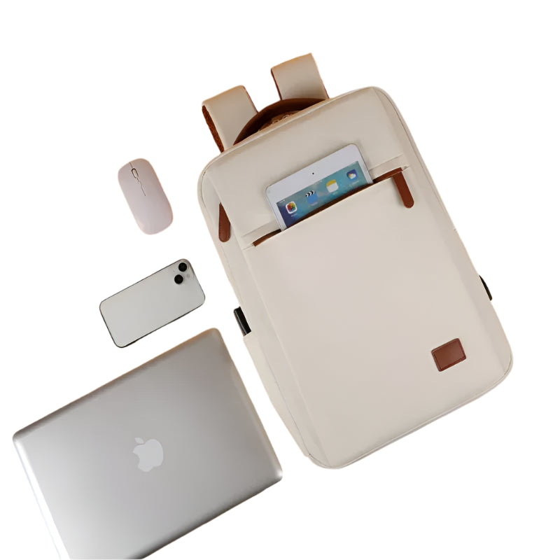 Grote Capaciteit Dames Rugzak met Laptop Compartment en USB-oplaadpoort 2