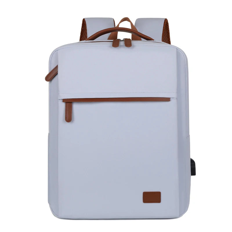 Grote Capaciteit Dames Rugzak met Laptop Compartment en USB-oplaadpoort 7