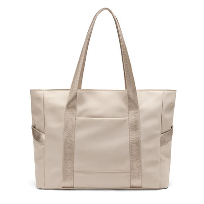 Leren Schoudertas Dames Zwart - Ruime Tas voor Werk en Reizen 4