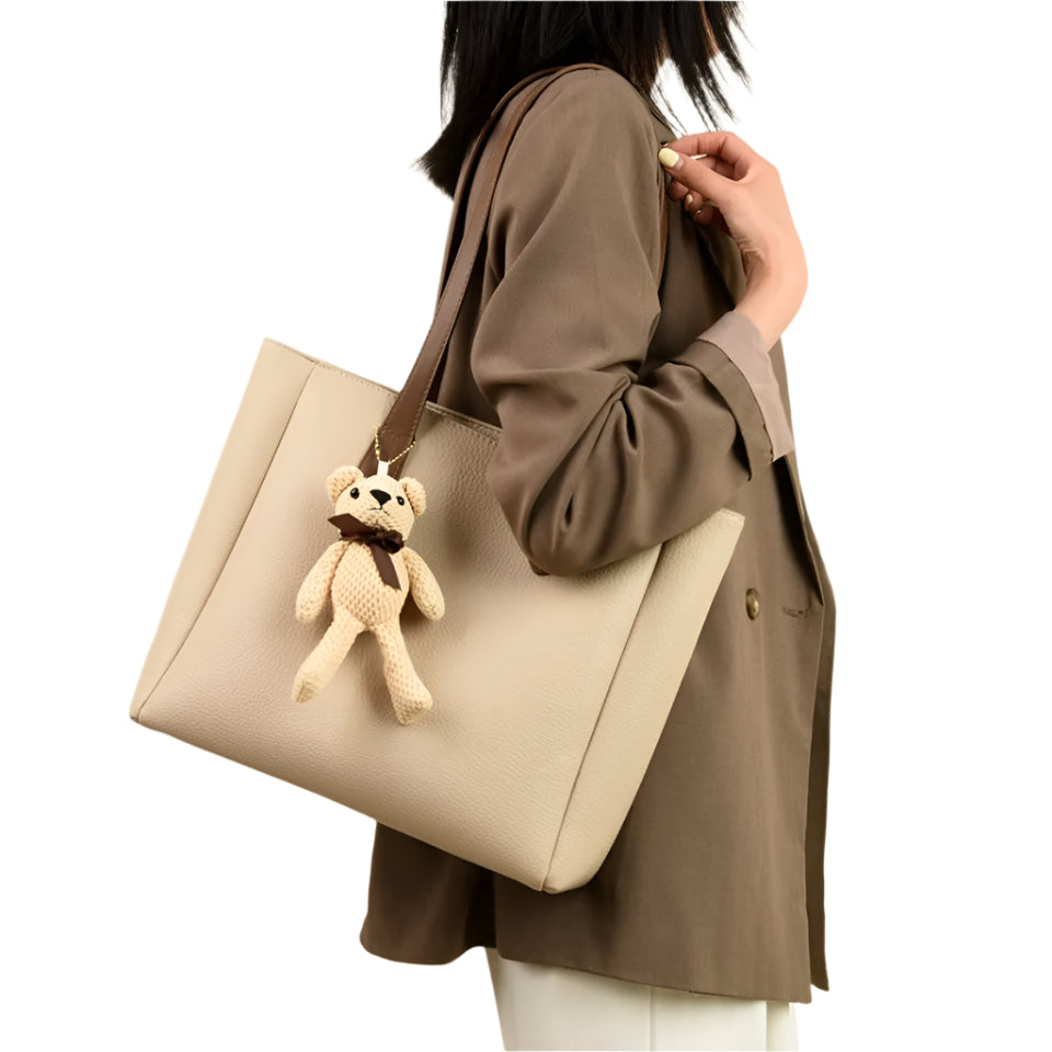 Luxe Leren Handtas Dames - Stijlvolle Crossbody Met Ruimte 3
