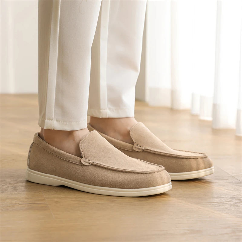 Lichte Linnen Heren Zomerschoenen - Ademend En Comfortabel Slip-On Loafers 4