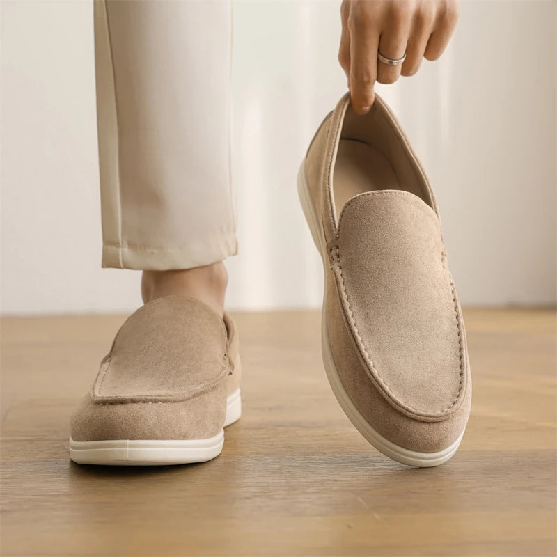 Lichte Linnen Heren Zomerschoenen - Ademend En Comfortabel Slip-On Loafers 1