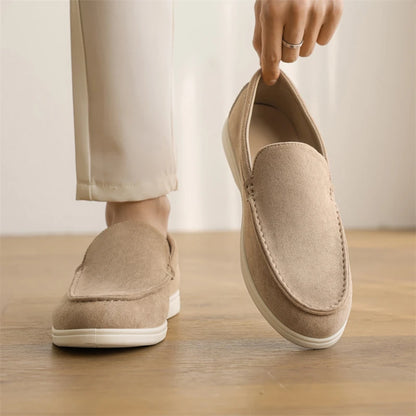Lichte Linnen Heren Zomerschoenen - Ademend En Comfortabel Slip-On Loafers 1