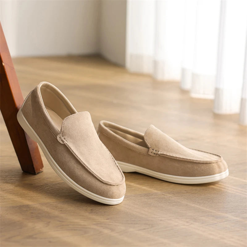 Lichte Linnen Heren Zomerschoenen - Ademend En Comfortabel Slip-On Loafers 3