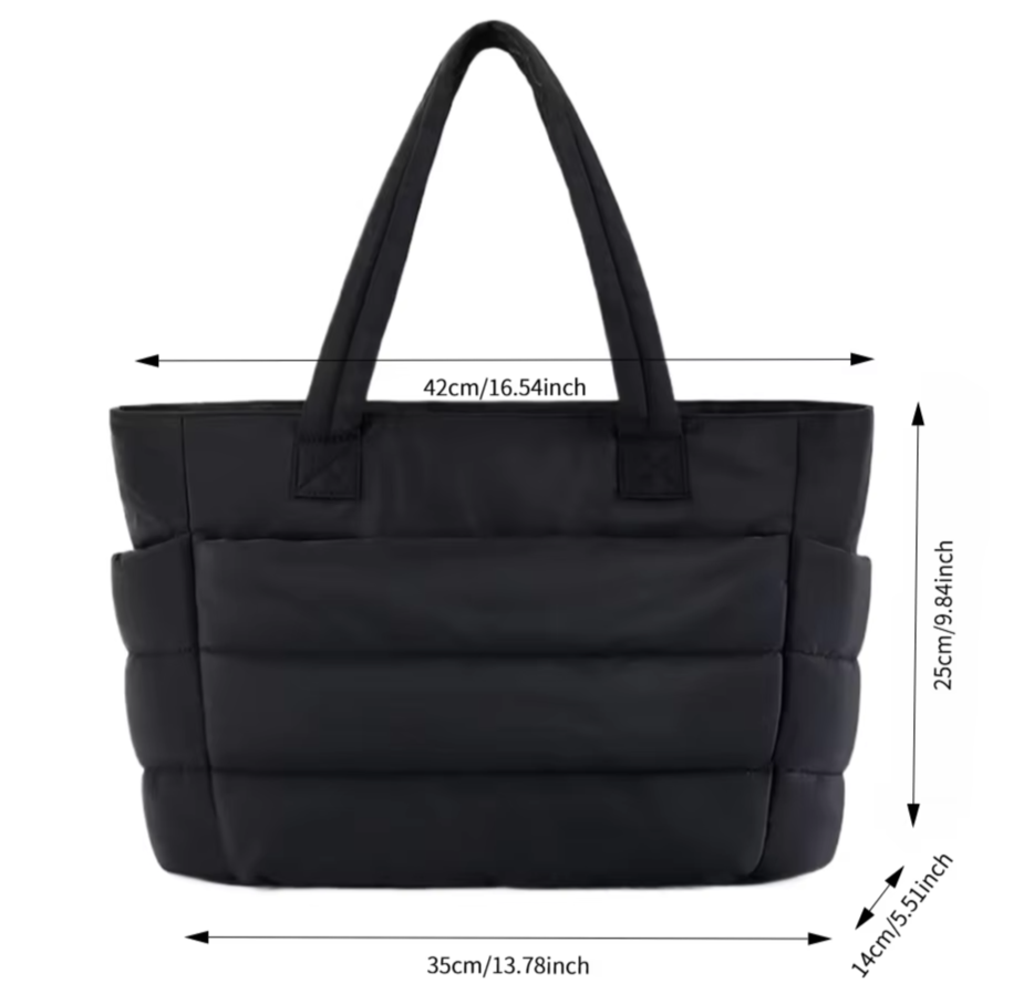 Tote Bag | Schoudertas voor Dames – Nette Laptoptas voor School & Werk