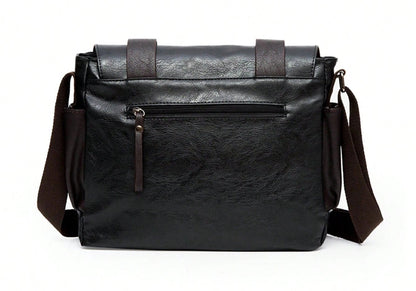 Vintage Laptoptas Heren - Waterdichte Schooltas voor Laptop 5
