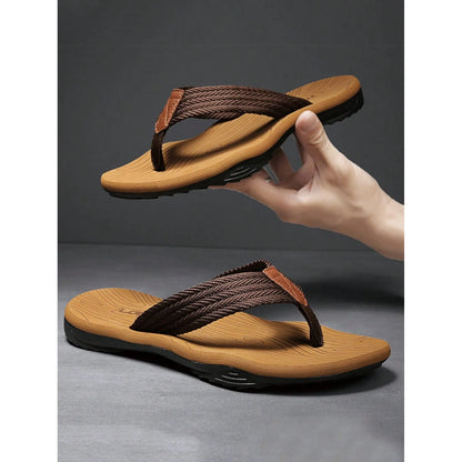 Marco | Heren ortopedische zomerslippers met antislipzool
