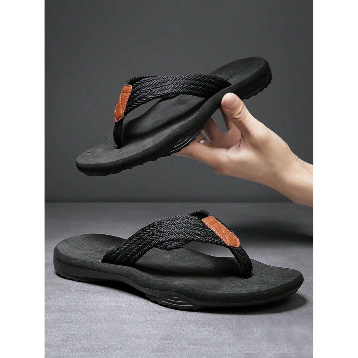 Marco | Heren ortopedische zomerslippers met antislipzool