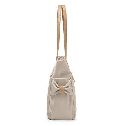 Zwarte Leren Schoudertas Dames met Laptopcompartiment 3