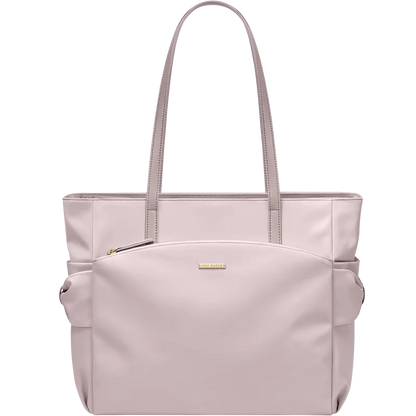 Zwarte Leren Schoudertas Dames met Laptopcompartiment 7