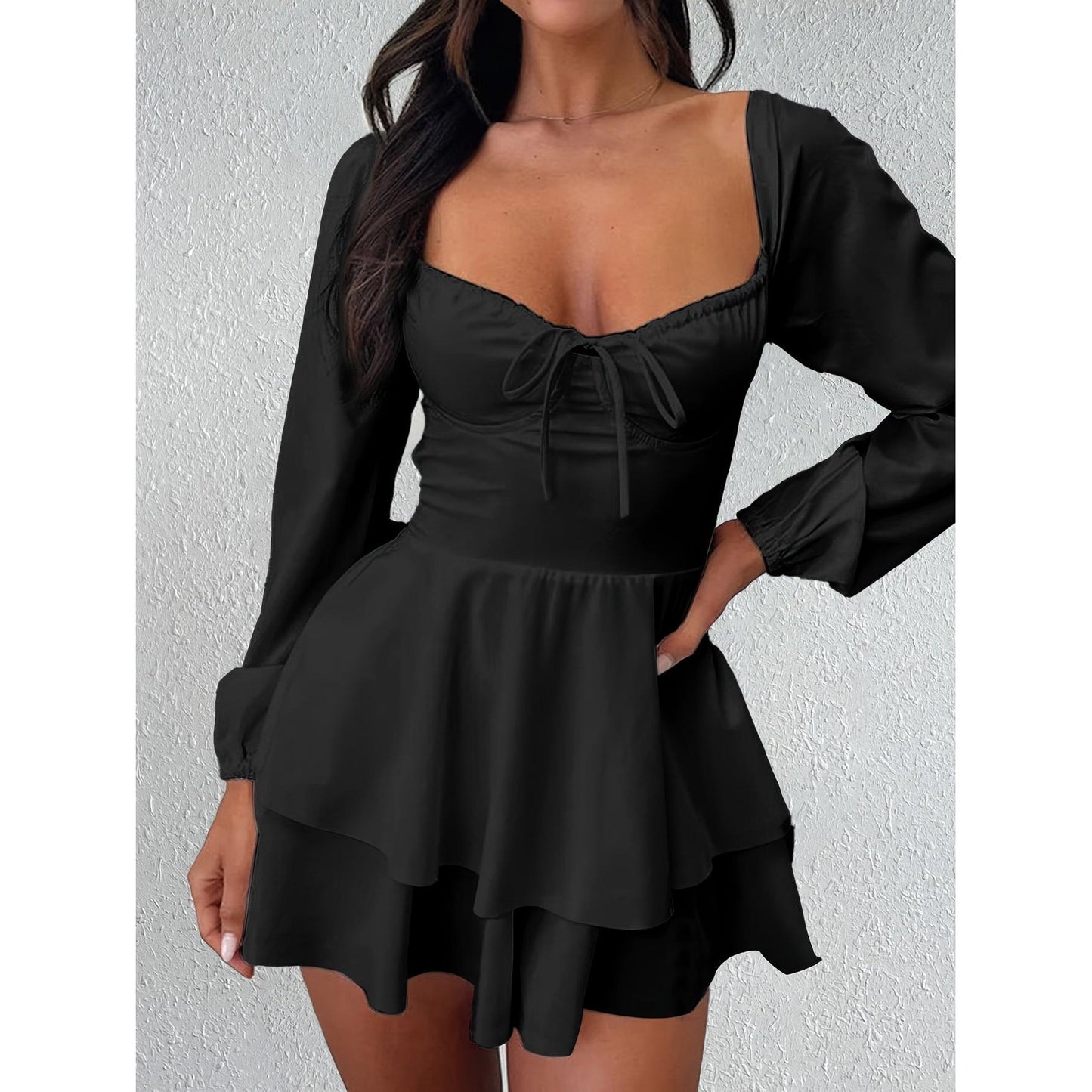 Elisa Zomerjumpsuit Dames – Backless Design met Mouwen